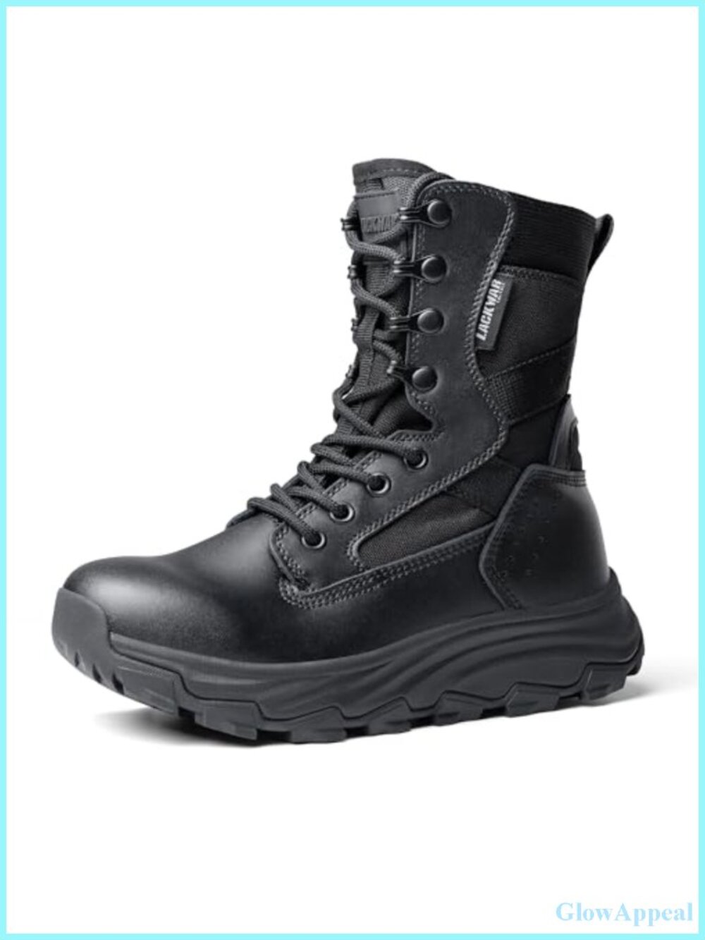 TACTICAL COMBAT HIKING BOOTS LACE-UP WATERPROOF WORK
